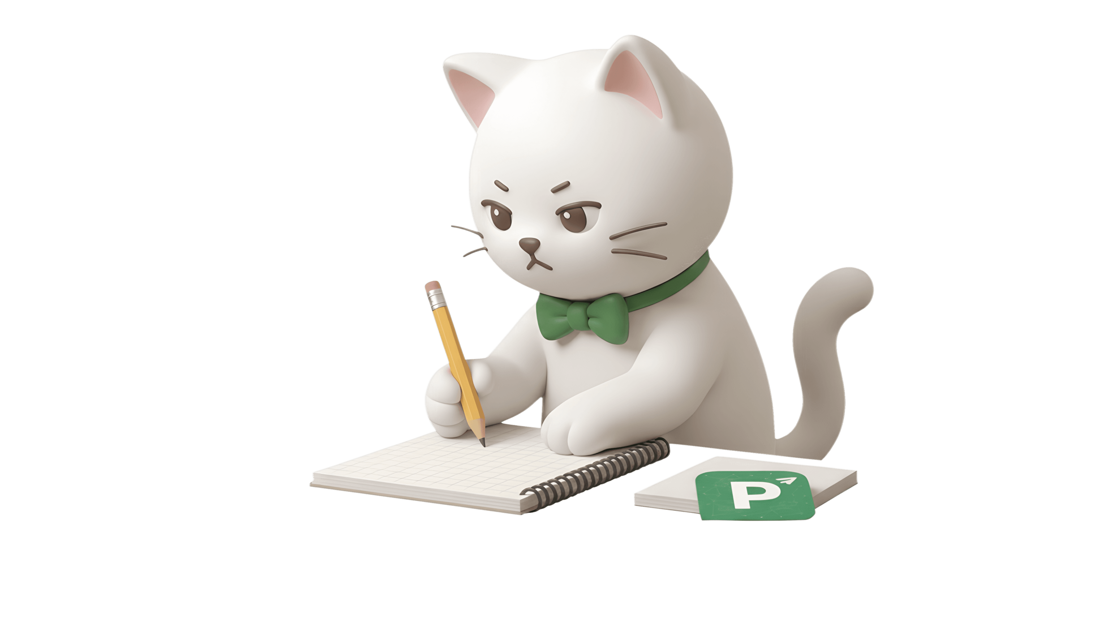 PCAT 마스코트 - 글 작성 중